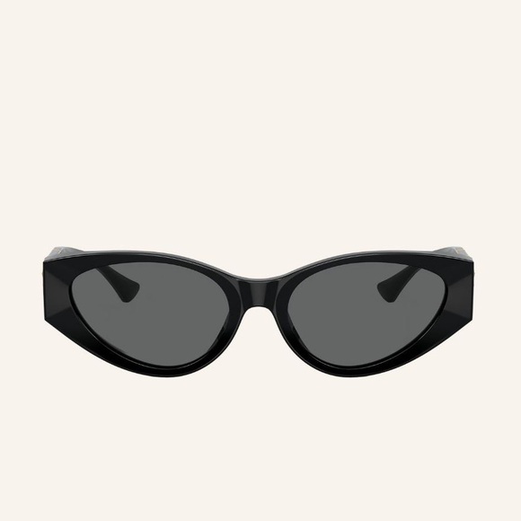 NEW VERSACE BLACK SUNGLASSES - Picture 2 of 5